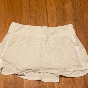 White Lulu Skirt/Skort